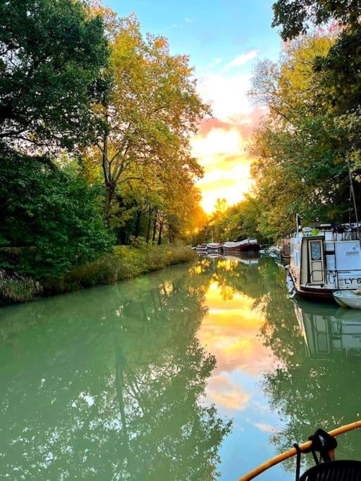 Insolite Peniche Amazonie Canal Du Midi Gardouch 외부 사진